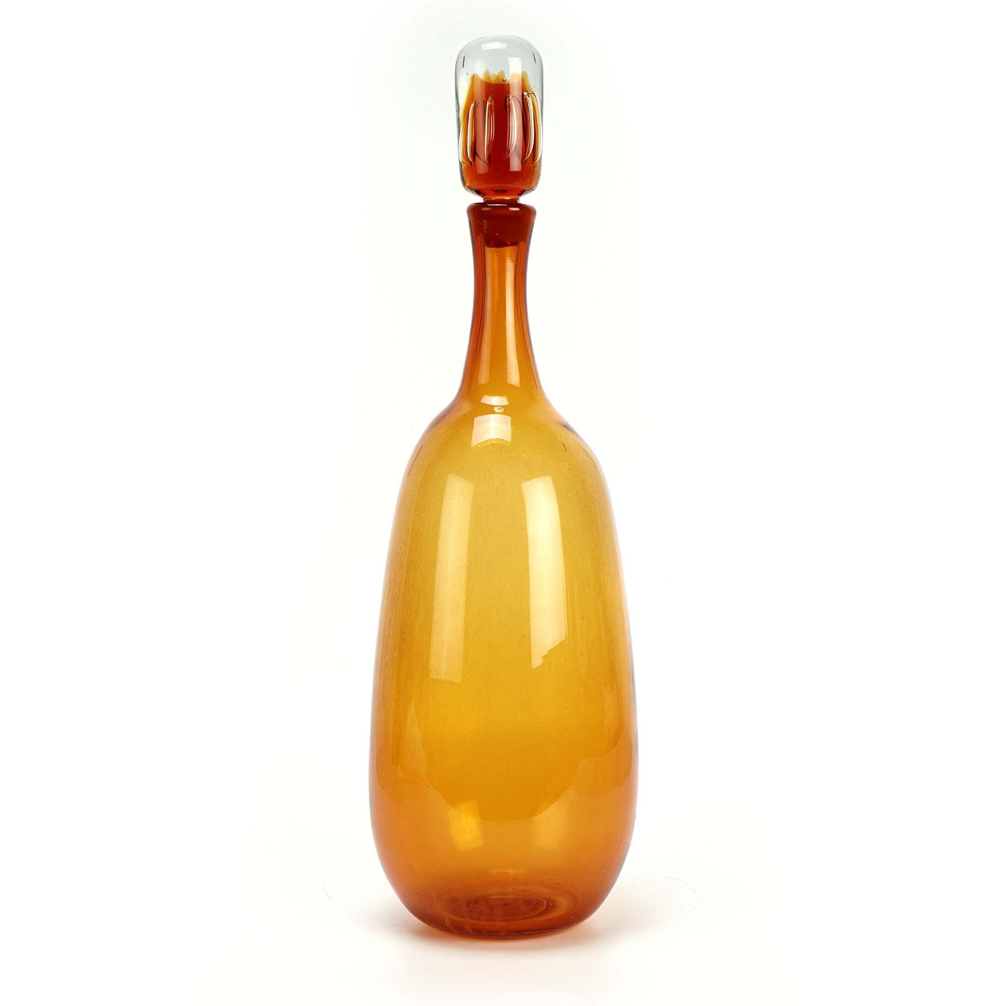 _0000_Vintage Midcentury Modern Blenko Bottle