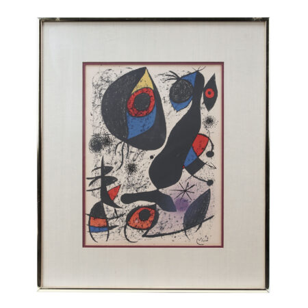 Joan Miro “A L’Encre” Lithograph by Joan Miro