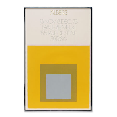 Josef Albers – Galerie Melki (Homage to the Square), 1973